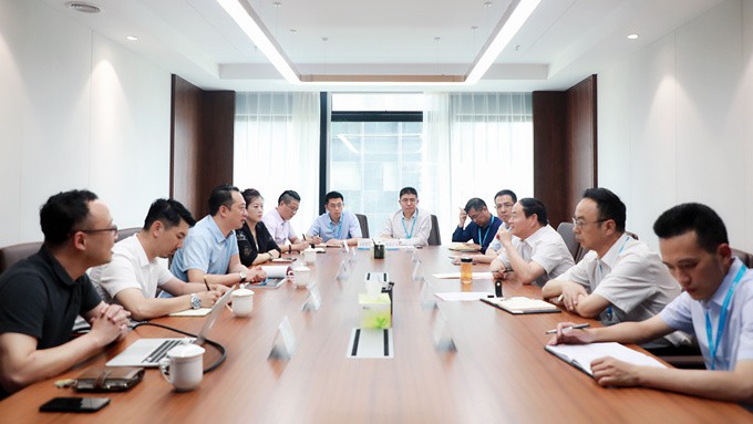 大連博濤文化副總裁白林灝一行到訪甘肅文旅集團(tuán)