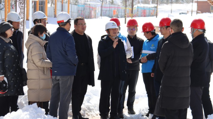 石培文董事長(zhǎng)帶隊(duì)調(diào)研渭河源景區(qū)項(xiàng)目建設(shè)情況